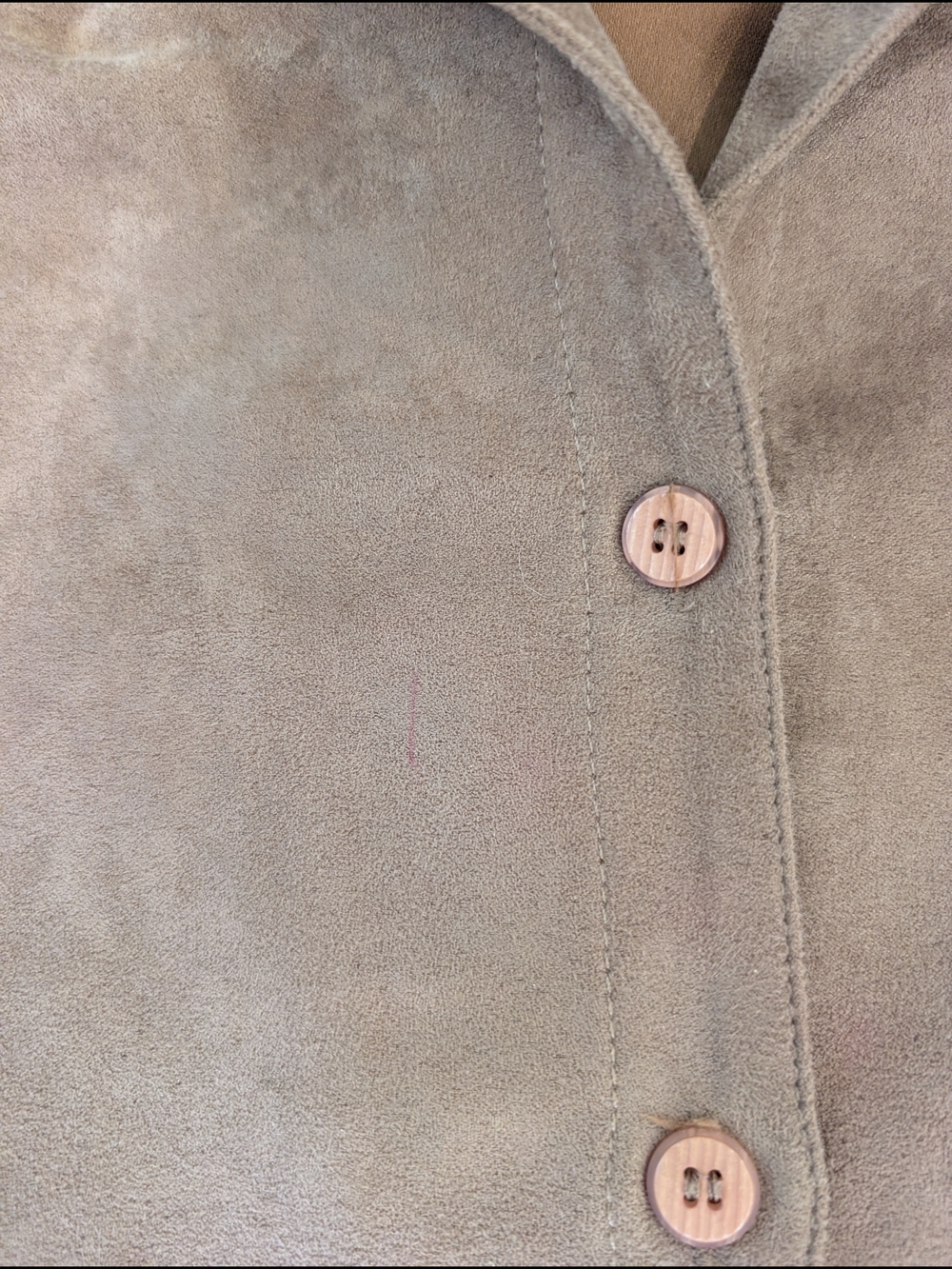Draper's & Damon's Brown Faux Suede Button-Front Shirt Jacket - Picture 8 of 8